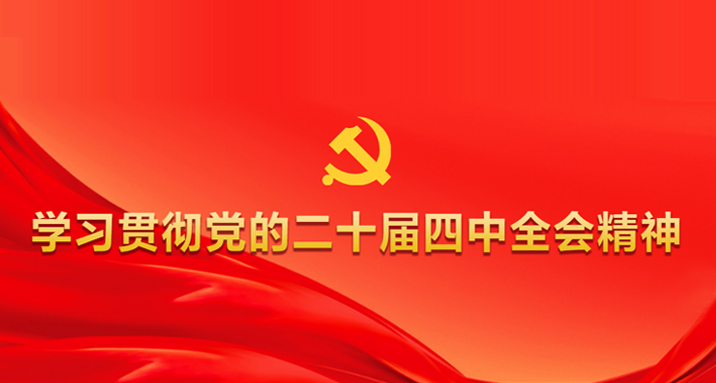 学习贯彻党的二十届四中全会精神